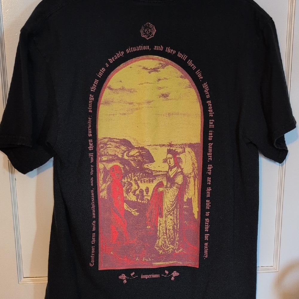 Empyre Black and Yellow Graphic Tee